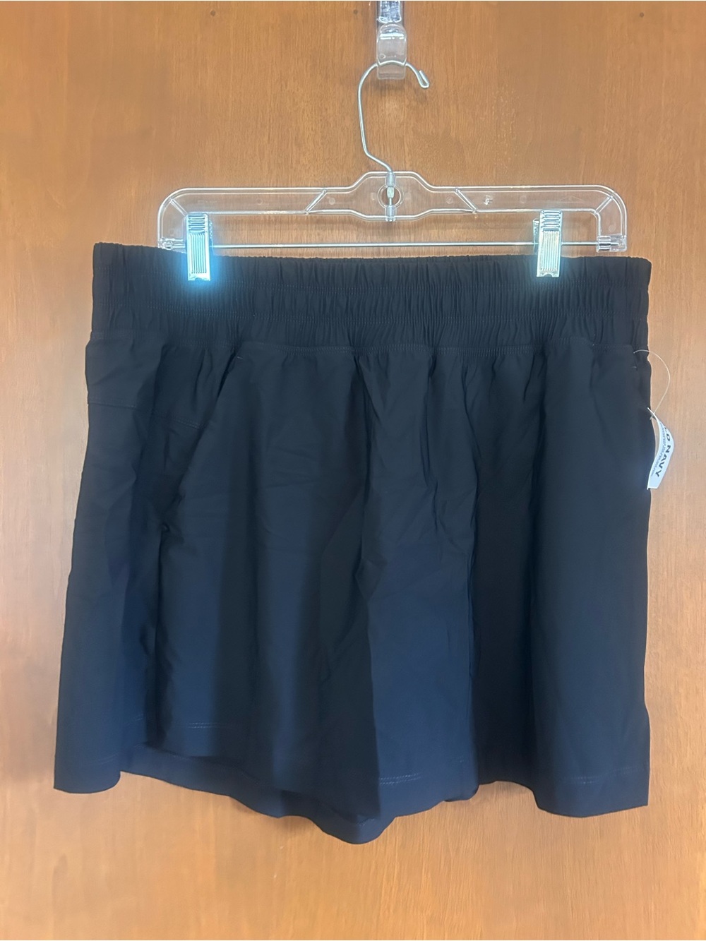 Old Navy Black Athletic Skort with Elastic Waist